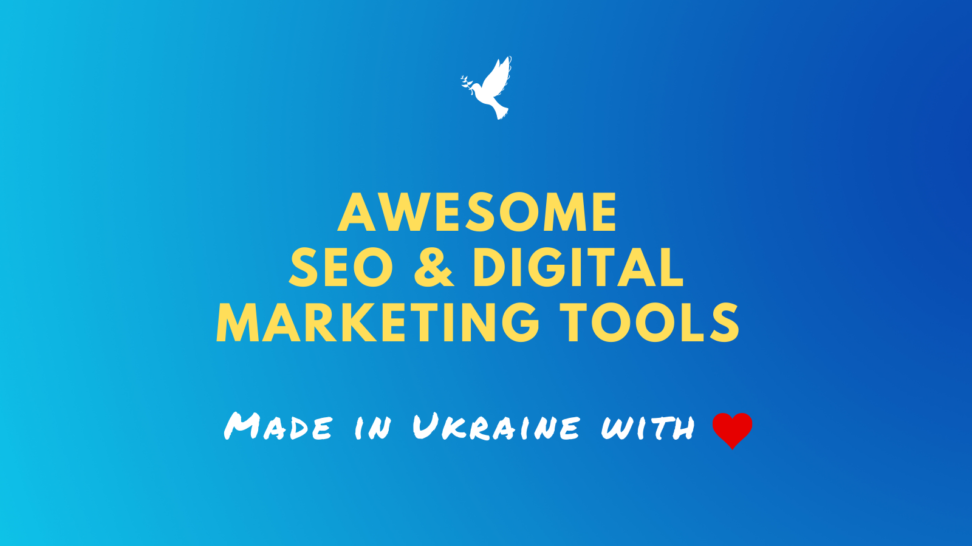 Awesome seo & webmarketing tools